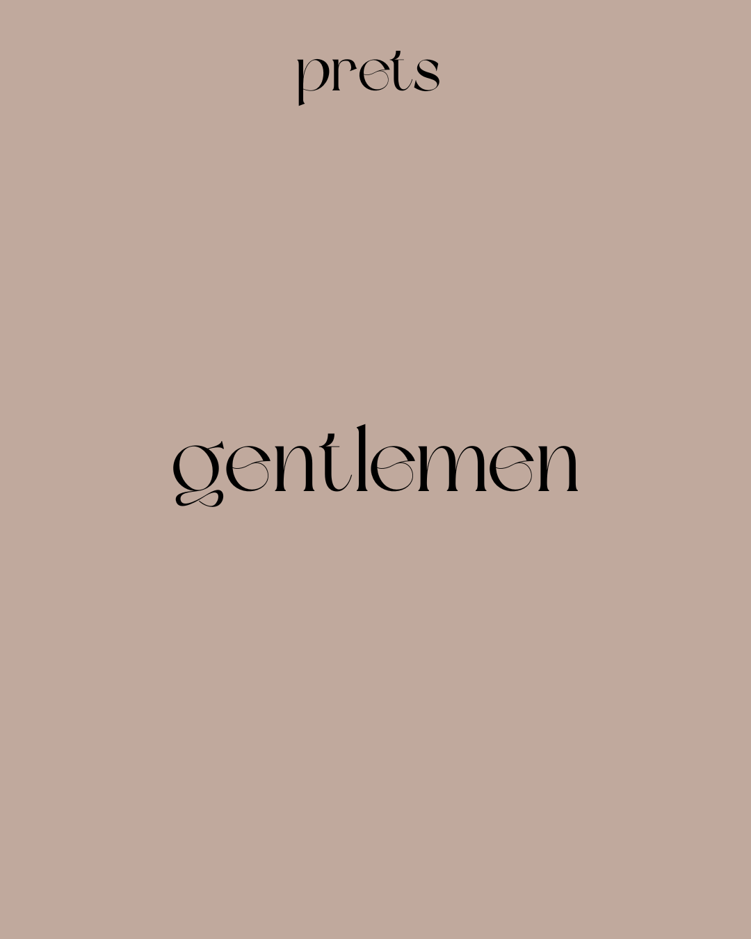Gentlemen